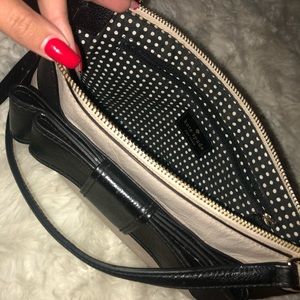 Kate Spade Leather Bow hip length purse